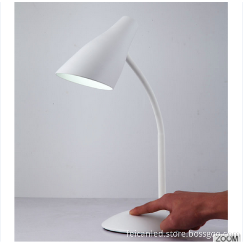 Natural led desk lamp is used for student's reading with function of eyes- protection